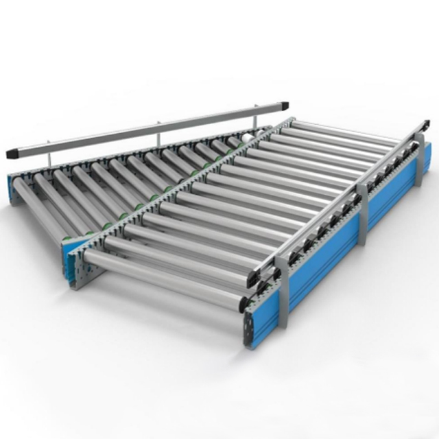 Sistema transportador de rodillos de eje lineal para Express en almacén