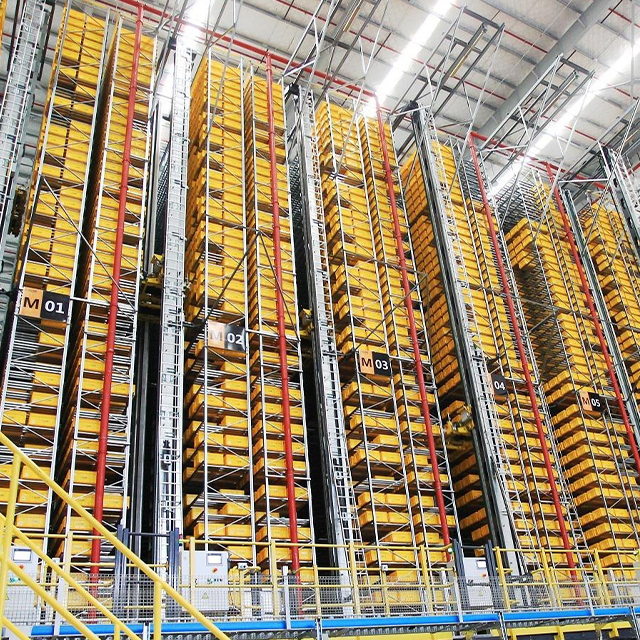 Apilador de paletas ASRS Almacén automático para automóviles farmacéuticos