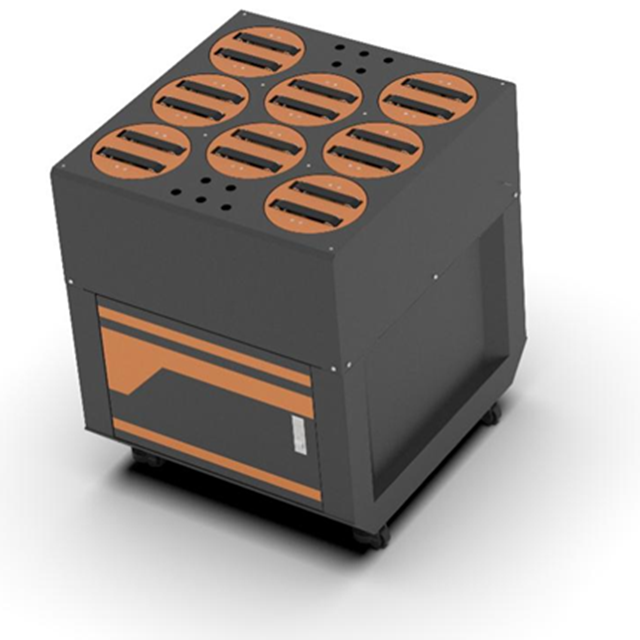 Clasificador de rueda pivotante comercial orientable