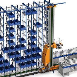 Sistema de estanterías automáticas Miniload que ahorra espacio para cajas de cartón